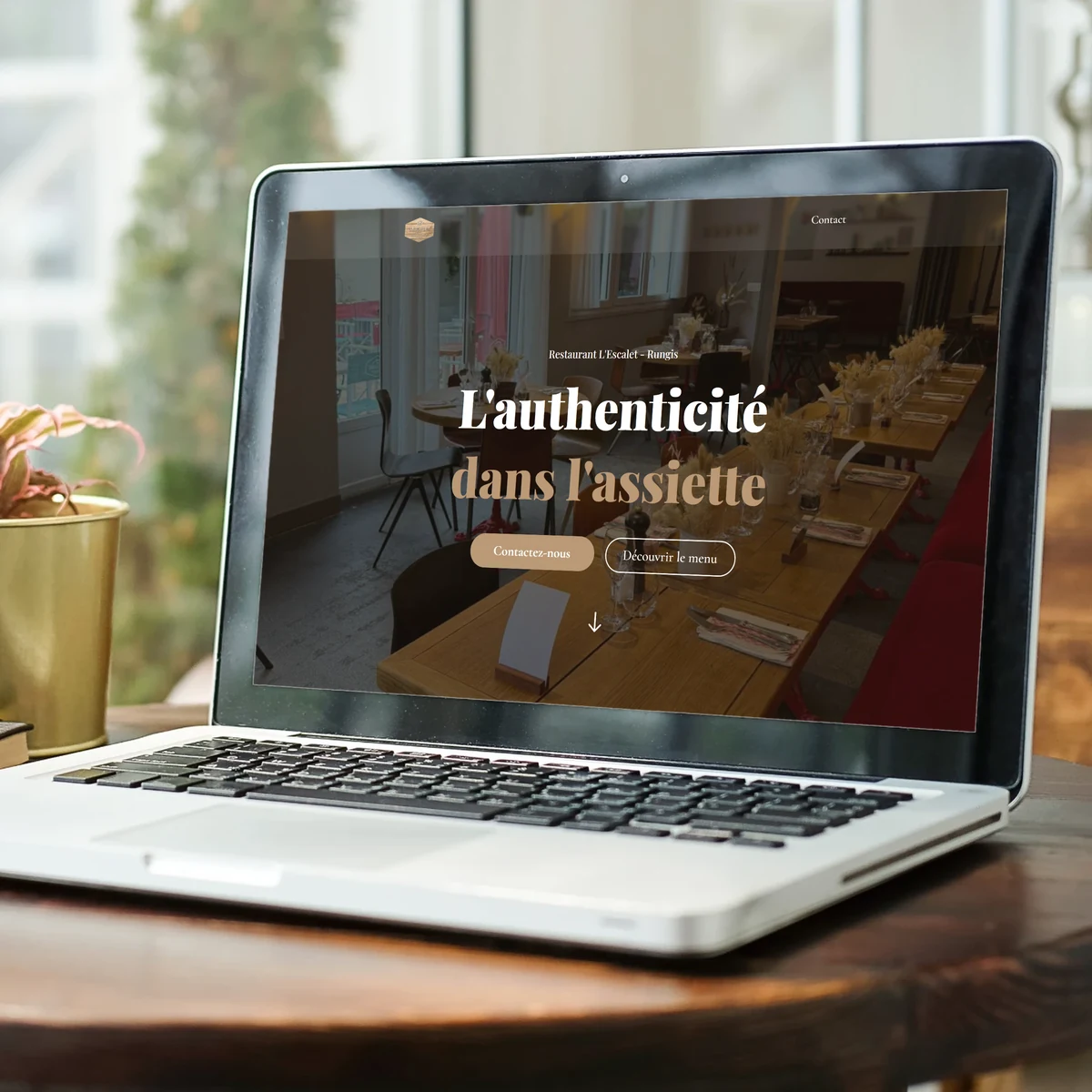 L'Escalet, site internet réalisé par Antoine Koe