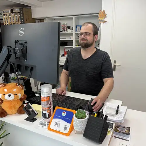 Thomas Leblanc, responsable de Lileo Informatique